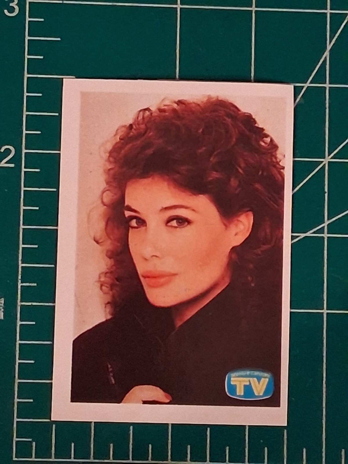 1987 Sorrisi e Canzoni MOVIE STICKER CARD KELLY LEBROCK WEIRD SCIENCE