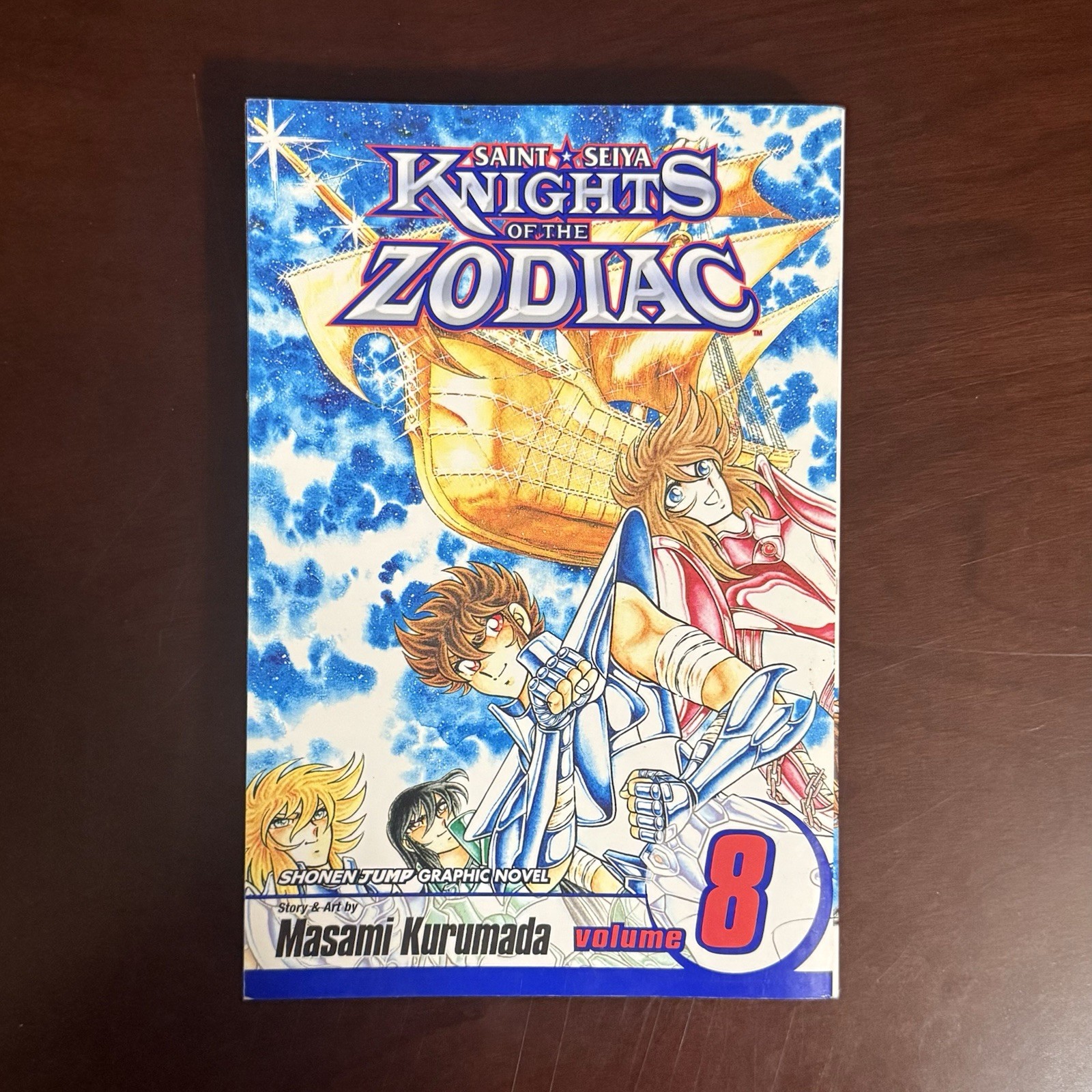 Cavalieri dello Zodiaco Saint Seiya Vol 8 Manga Masami Kurumada Viz Shonen Jump