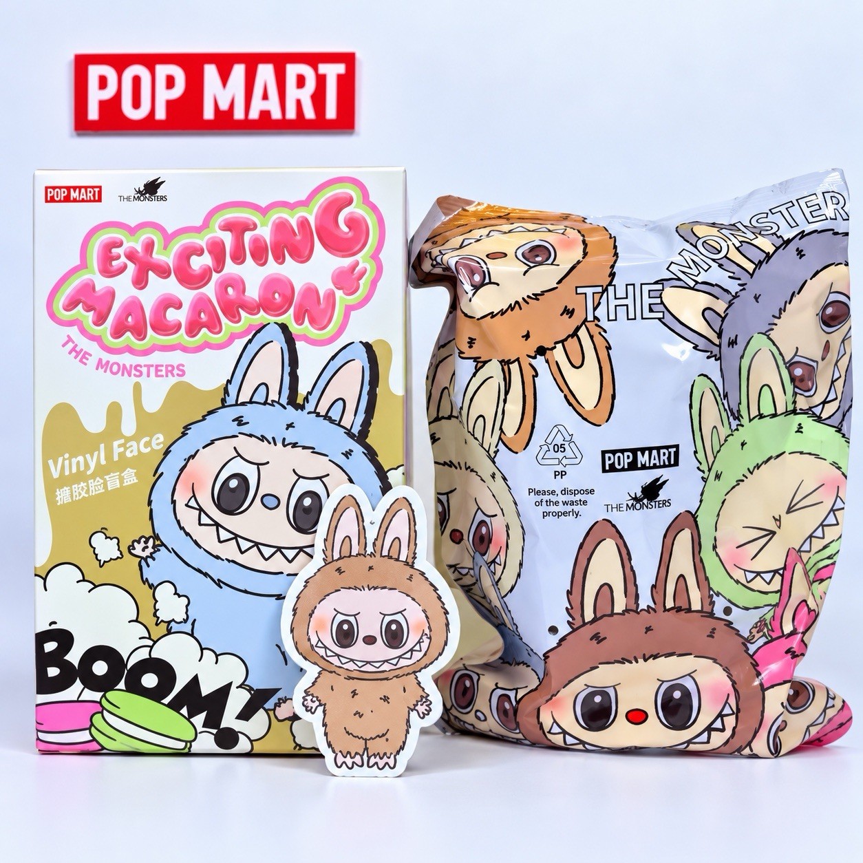 Pop Mart The Monsters Labubu Exciting Macaron Toffee 🤎Sigillato Stesso Giorno Post UK!