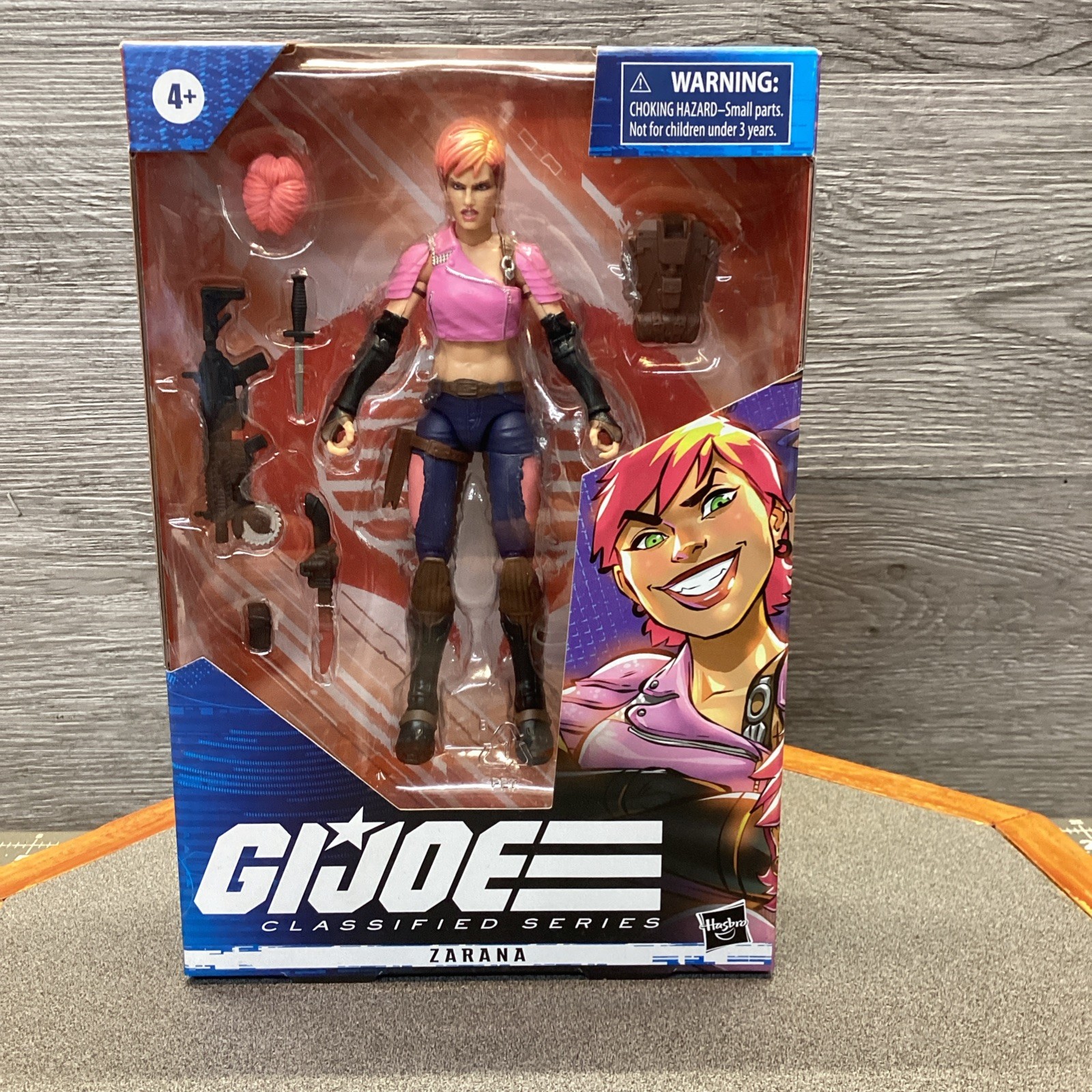 Hasbro G.I. Joe Classified Series Zarana Action Figure.  #48