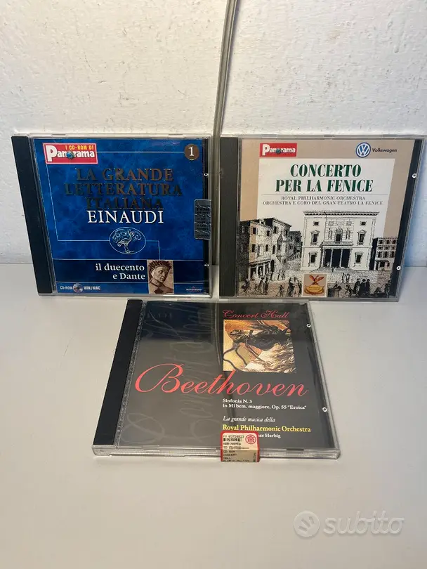 La Grande Letteratura Italiana CD Einaudi Volume 1