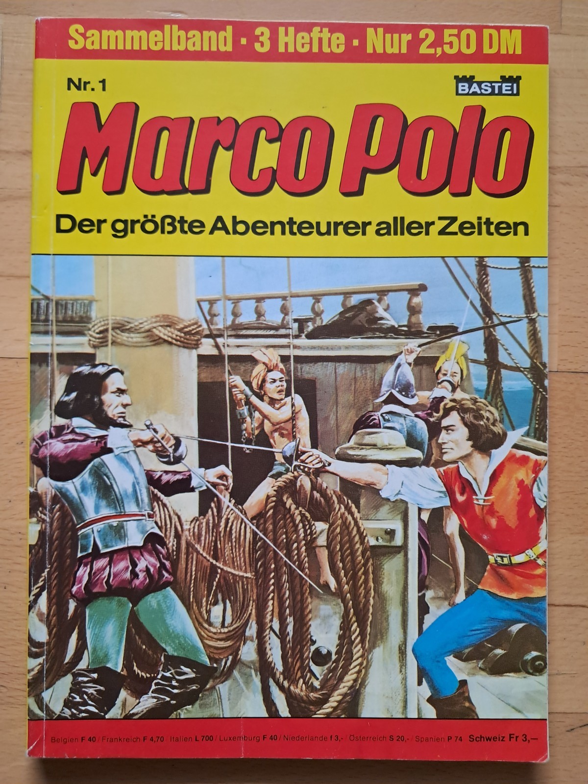 Collezione Marco Polo n.8 con Marco Polo n.67, 69,71 - TOP Z0-1 BASTEI COMIC