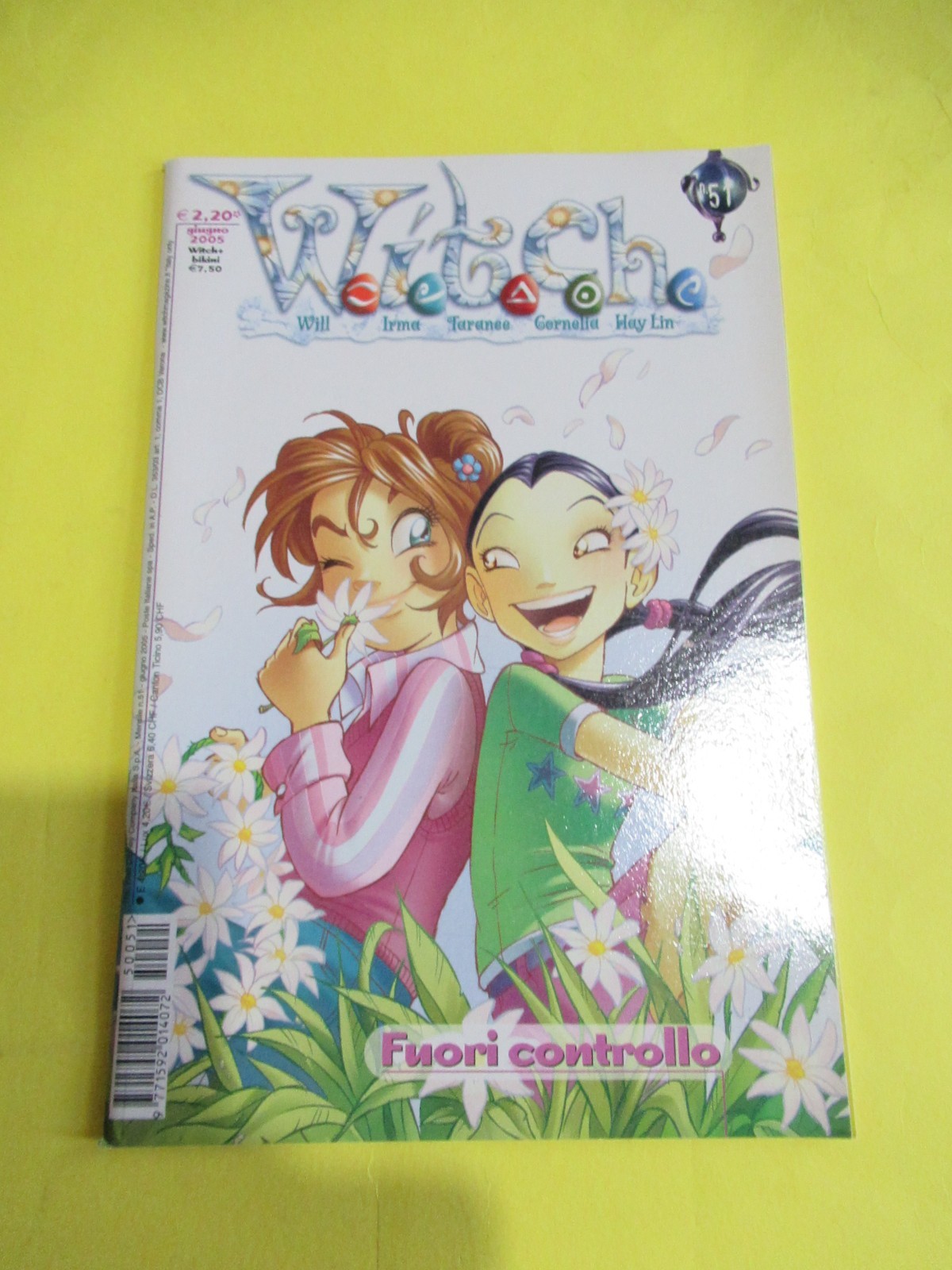 W.I.T.C.H. # 51 CON INSERTO DISNEY 2005 WITCH TUTTA LA SERIE IN ASTA SINGOLA !!!