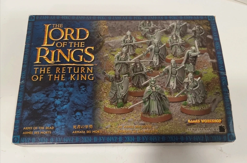 Warhammer Señor Anillos. Army of the dead.