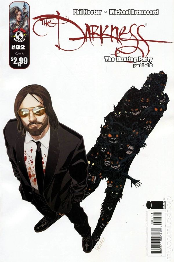 Darkness #82 VF 2010 immagine stock
