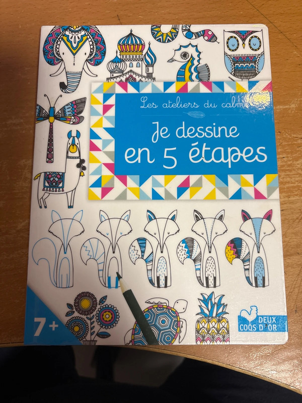 Les ateliers du calme je dessine en cinq étapes