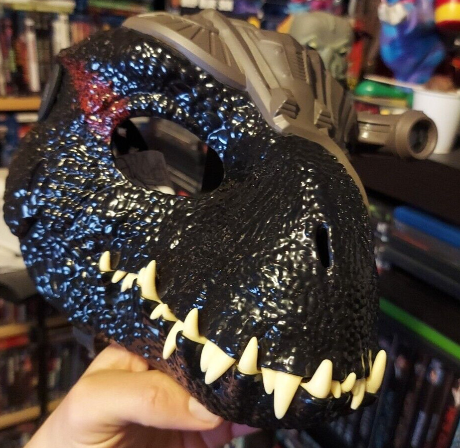 JURASSIC WORLD Fallen Indoraptor Laser Dinosaur Black Mask Steampunk cosplay