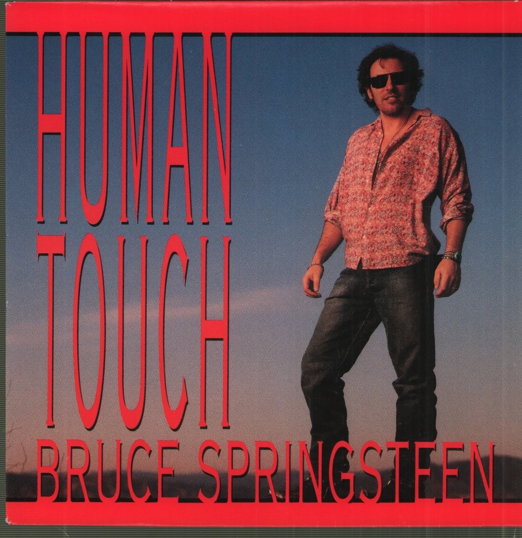 Bruce Springsteen Human Touch 7" Vinile Netherlands Columbia 1992 45 RPM VG+
