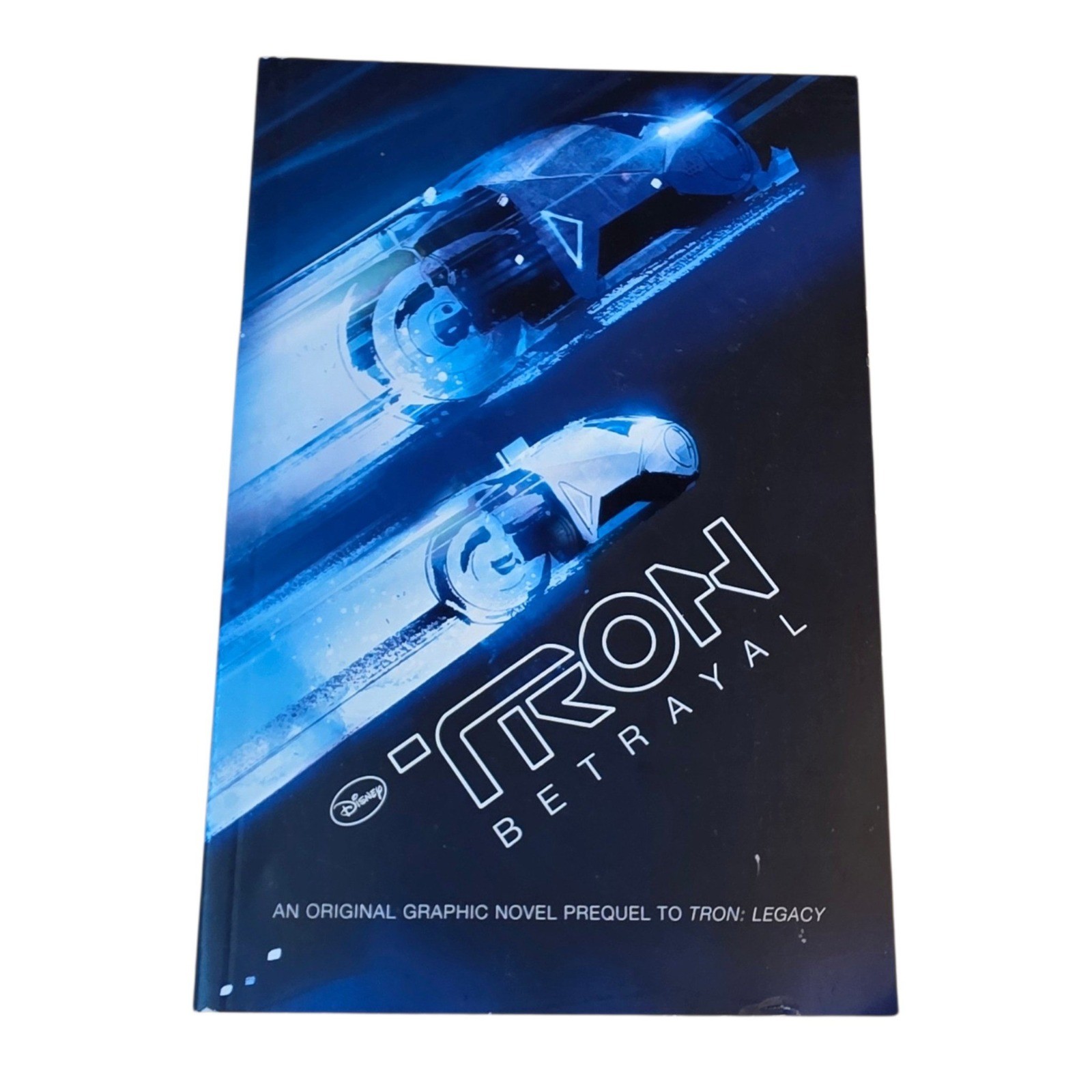 Disney Tron Betrayal Graphic Novel Prequel First Edition Blue Excellent Sci-Fi