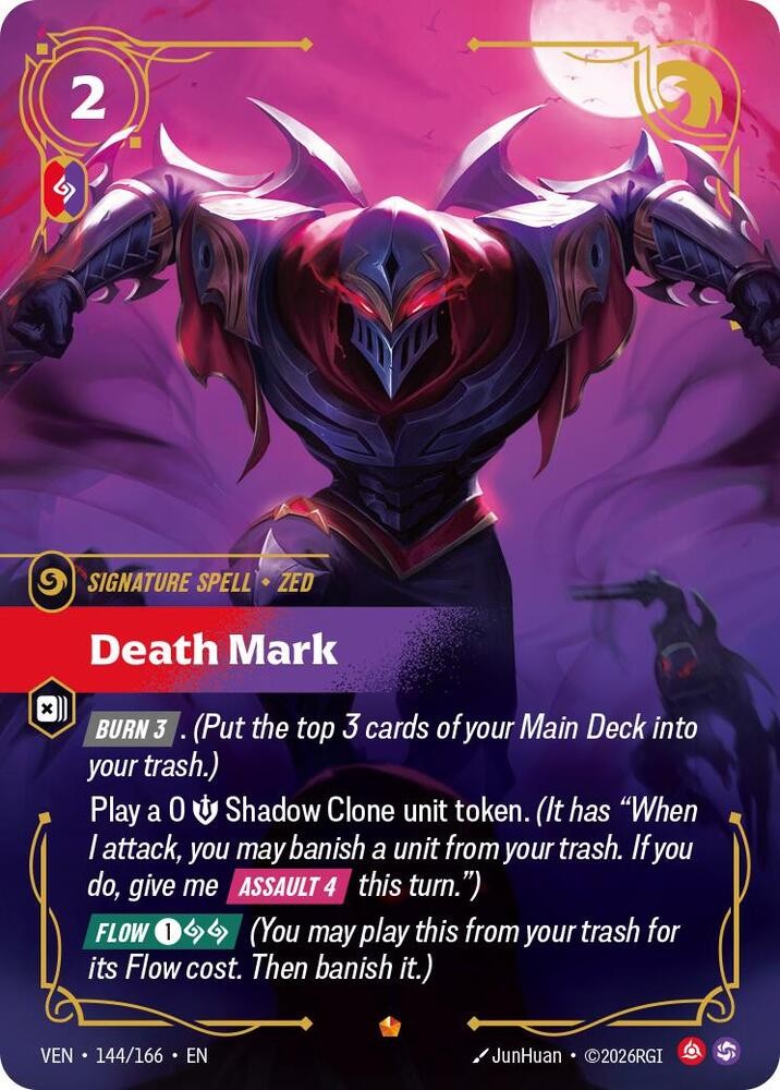Death Mark [Vendetta] 144/166 NM Foil