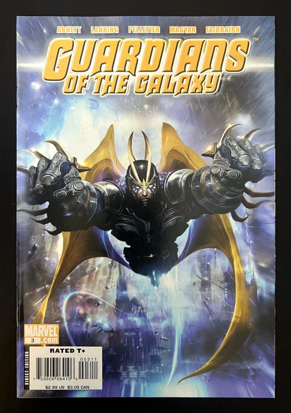 GUARDIANS OF THE GALAXY #3 Hi-Grade STARHAWK App. Marvel Comics 2008