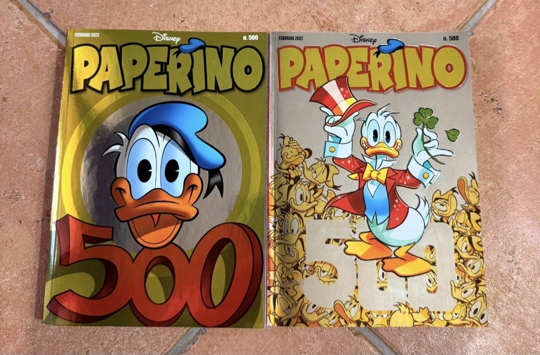 Disney Paperino 500 + versione variant