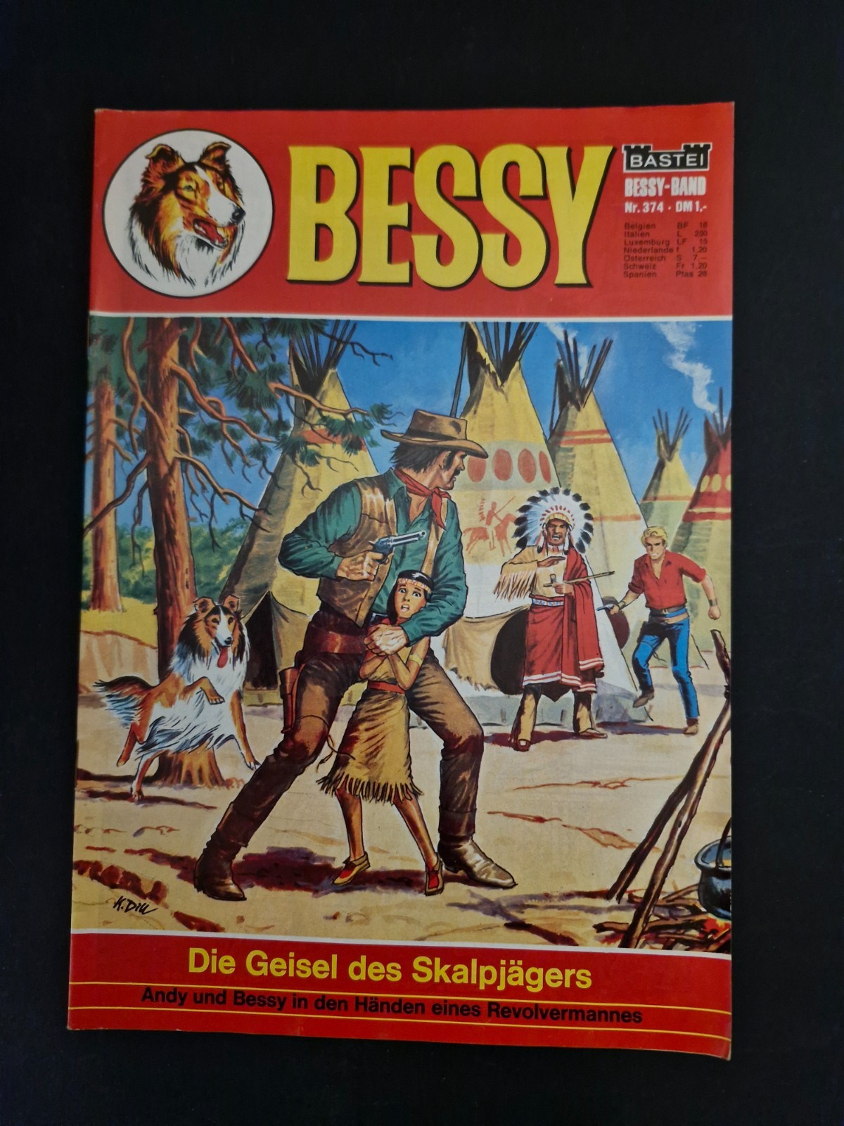 Fumetto Bessy n.374 (Bastione 1ª Edizione) Z1-2