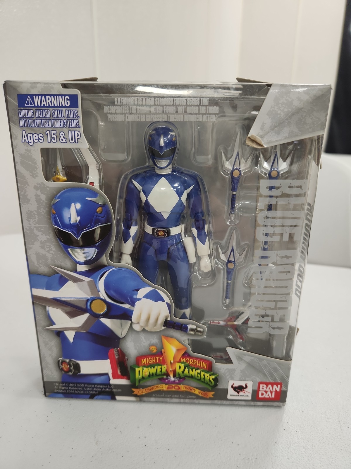 Bandai S.H. Figuarts RANGER BLU - Power Rangers 20° anniversario 