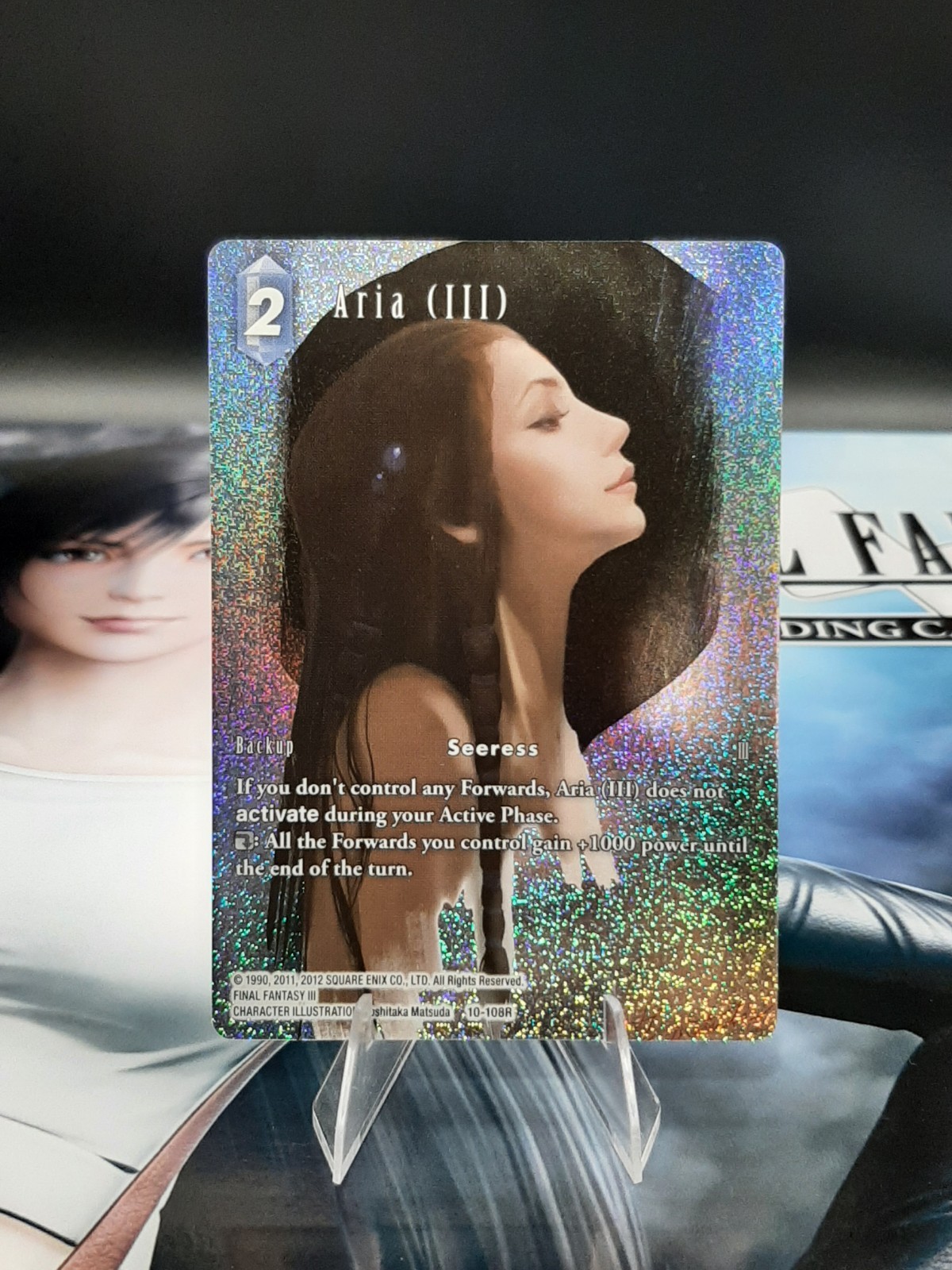 Aria (III) Full Art Foil - 10-108R NM - Final Fantasy TCG