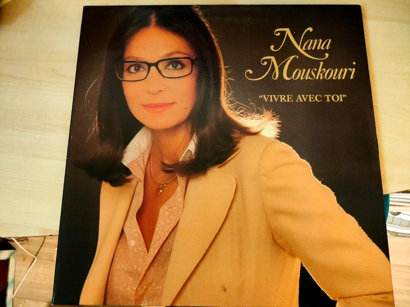 Nana Mouskouri – Vivre Avec Toi - Vinyle 33 tours