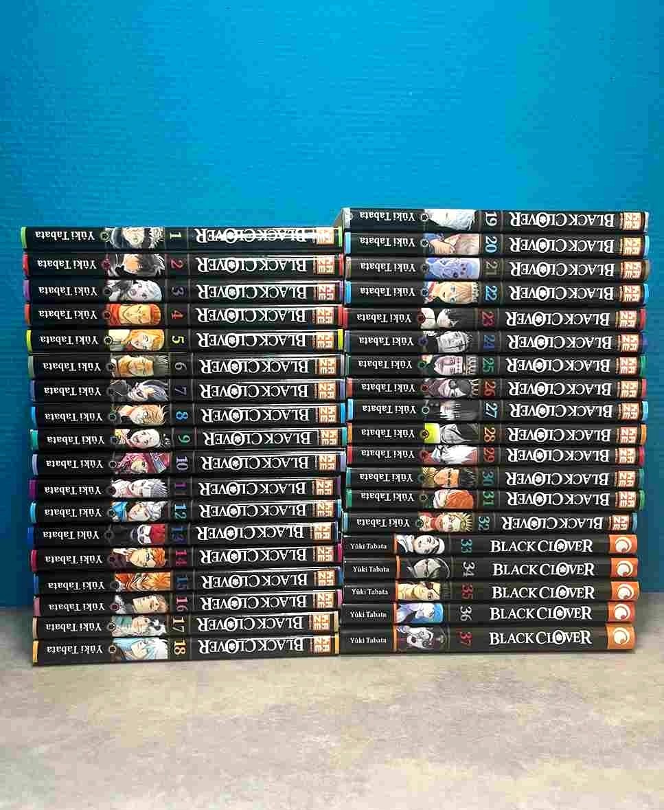 Manga : black clover - collection complete   37 tomes