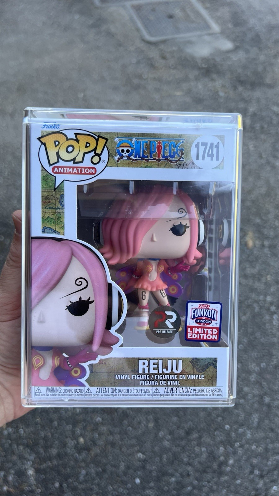 Funko Pop! Animation One Piece Reiju #1741 FunKon London 2024 Ed. Limitata