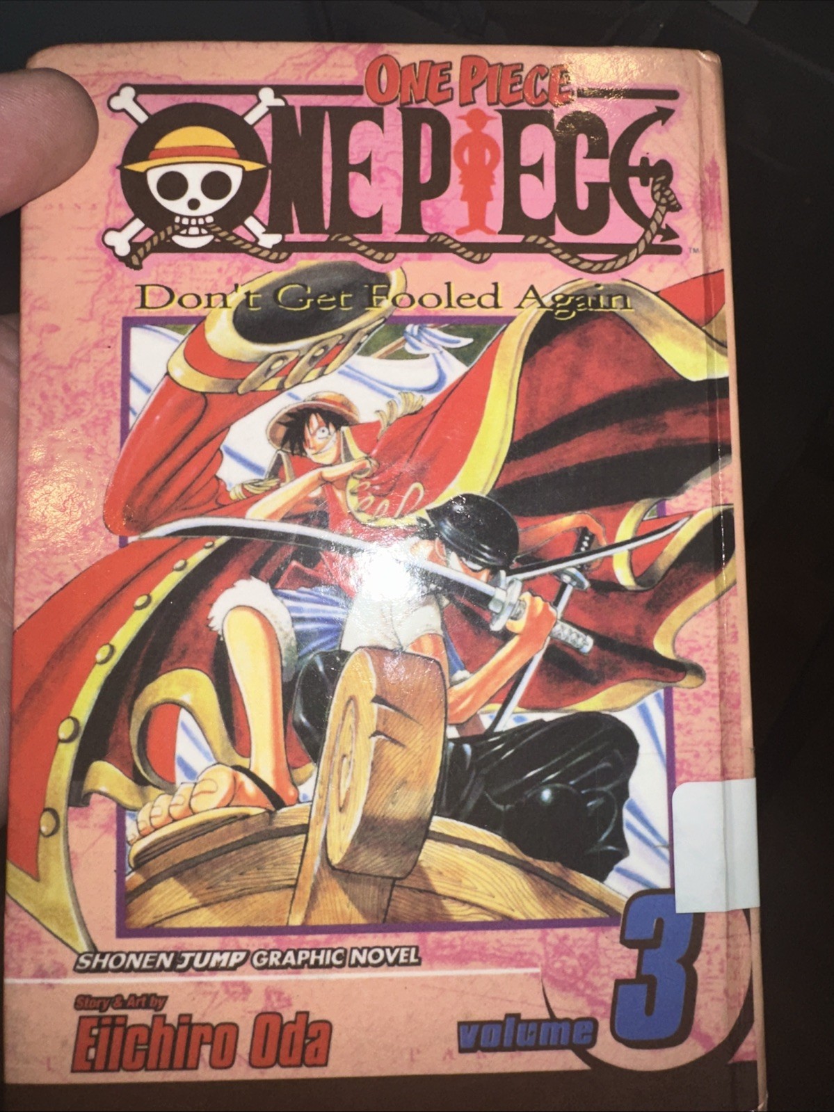Eiichiro Oda pezzo unico vol. 3 Rigidi One Piece Fumetto Giapponese Inglese