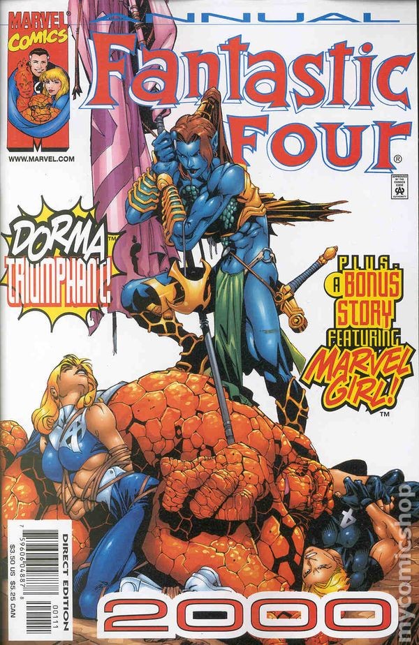 Fantastic Four Annual 2000 VF Stock Image