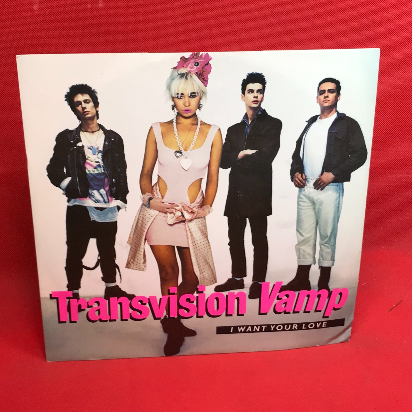 TRANSVISION VAMP I Want Your Love  1988 UK 12" vinyl single Wendy James extended