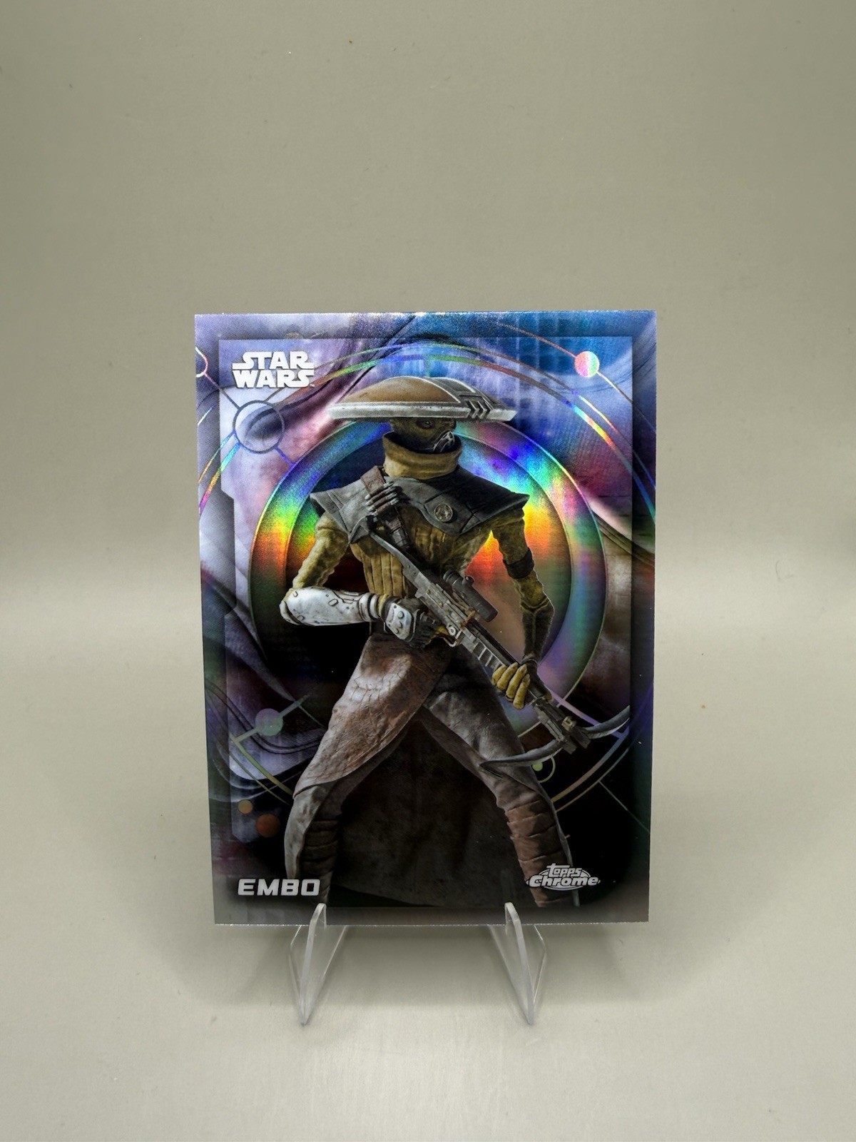 2026 Topps Chrome Star Wars EMBO Refractor #135