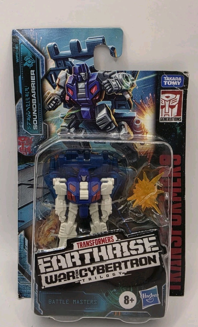 Transformers Generations War nuovo con scatola - Cybertron Battle Masters WFC-E1 Soundbarrier