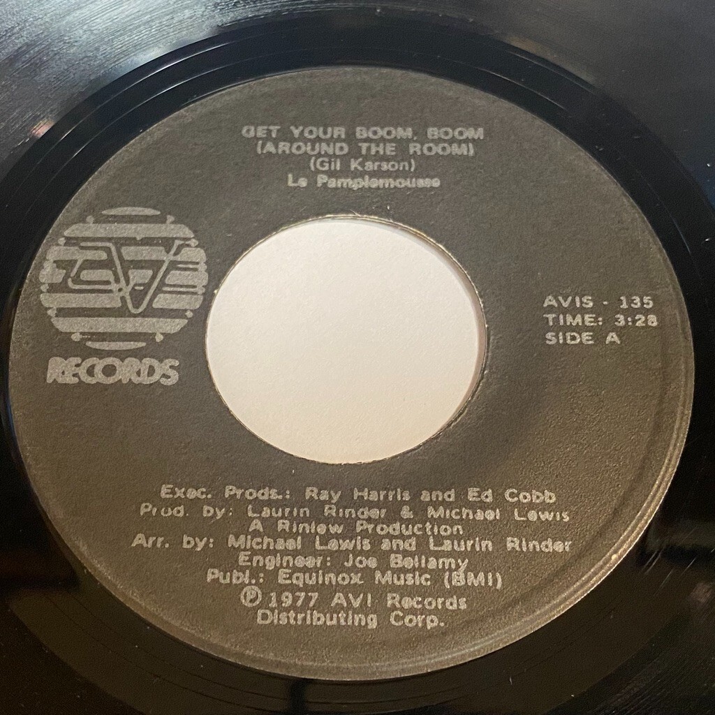 Le Pamplemousse: Get Your Boom, Boom (Around The Room) / Gitcha 45 - Funk Disco