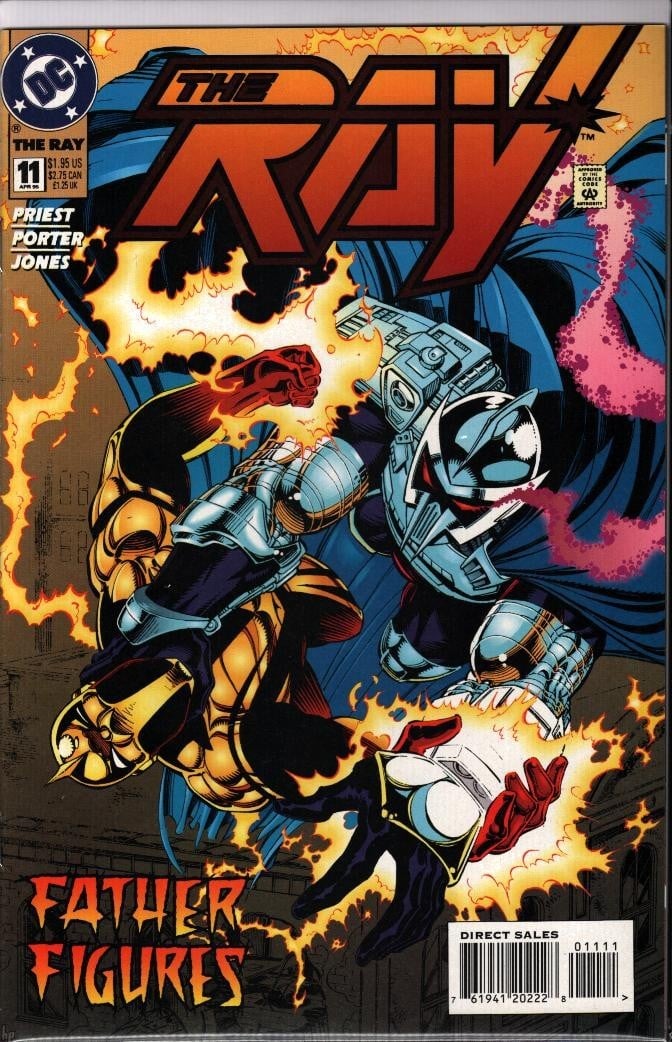 39065: DC COMICS THE RAY #11 NM- Grade