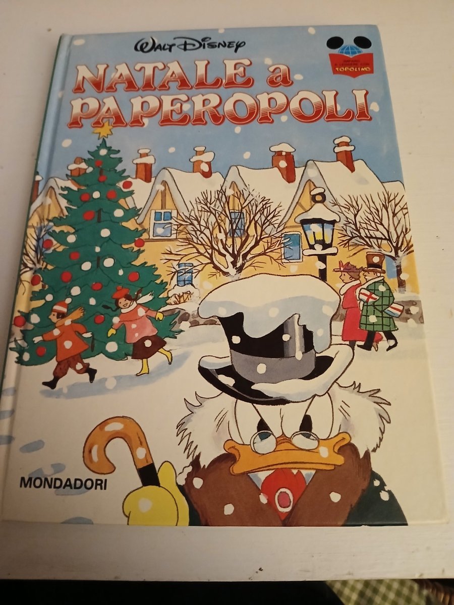 Walt Disney Natale A Paperopoli Mondadori 1983