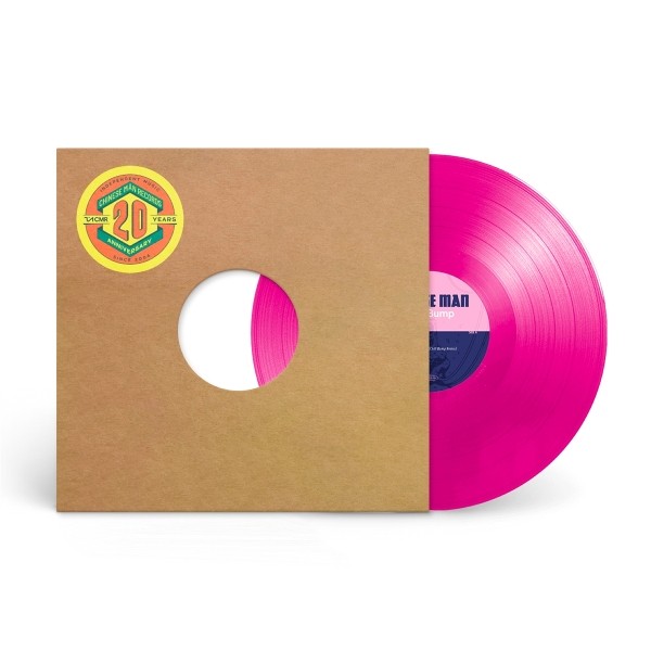 CHINESE MAN X CHILL BUMP - LUNE (TRANSPARENT DARK PINK VINYL LP)   VINYL LP NEUF