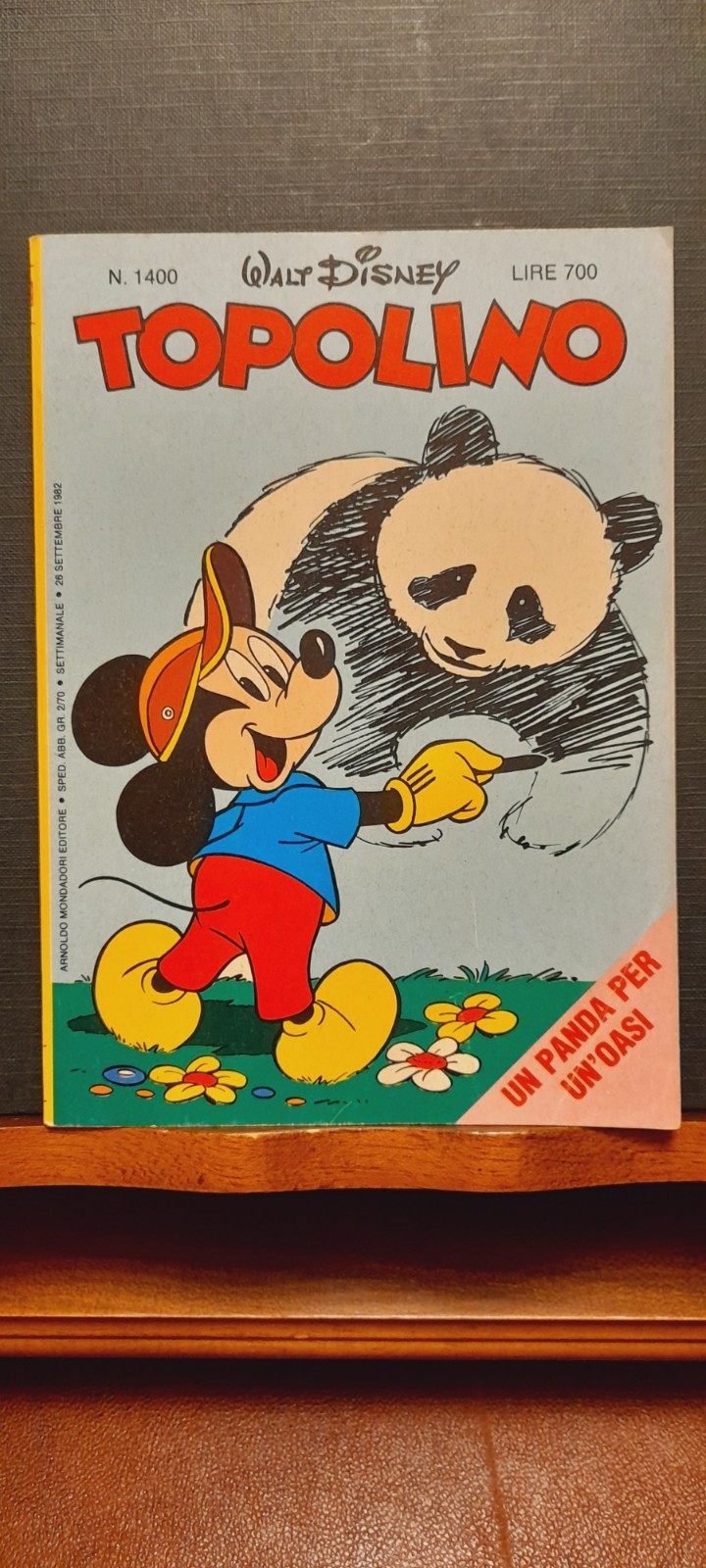 TOPOLINO LIBRETTO 1400 del 26-9-1982 - PIU' CHE OTTIMO