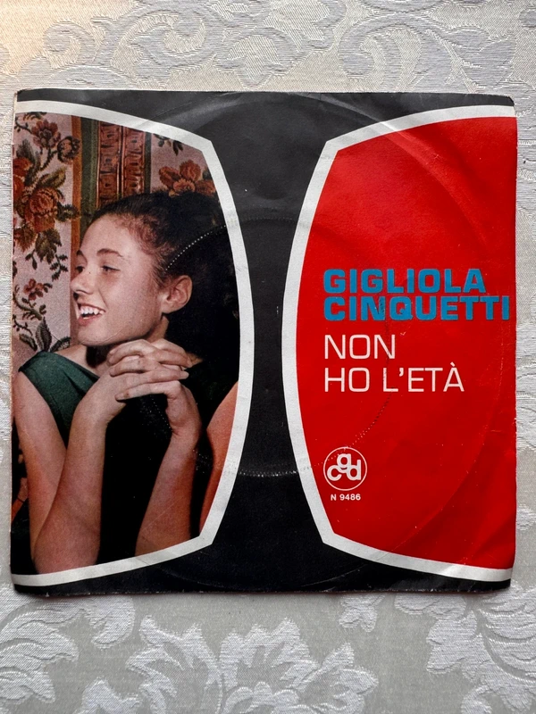 45 giri Gigliola Cinquetti - Non ho l’età