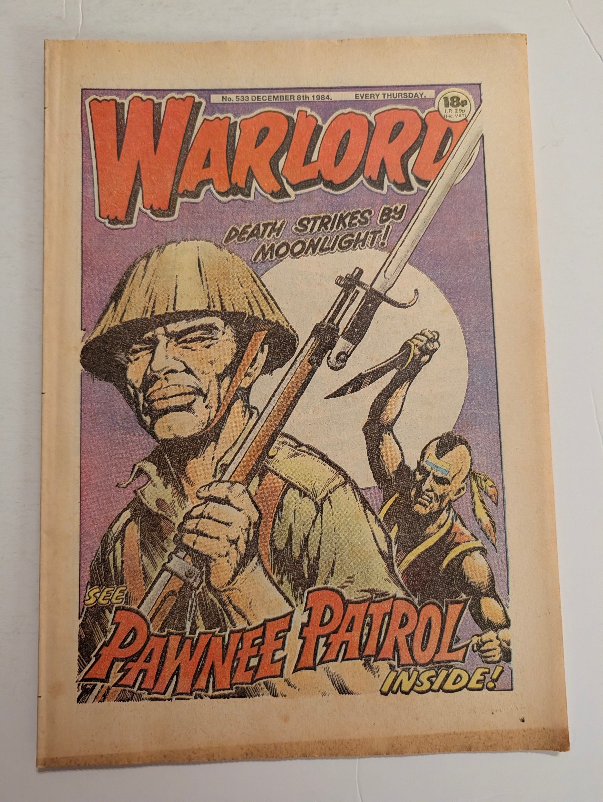 Warlord Comic No 533, December 8th 1984.