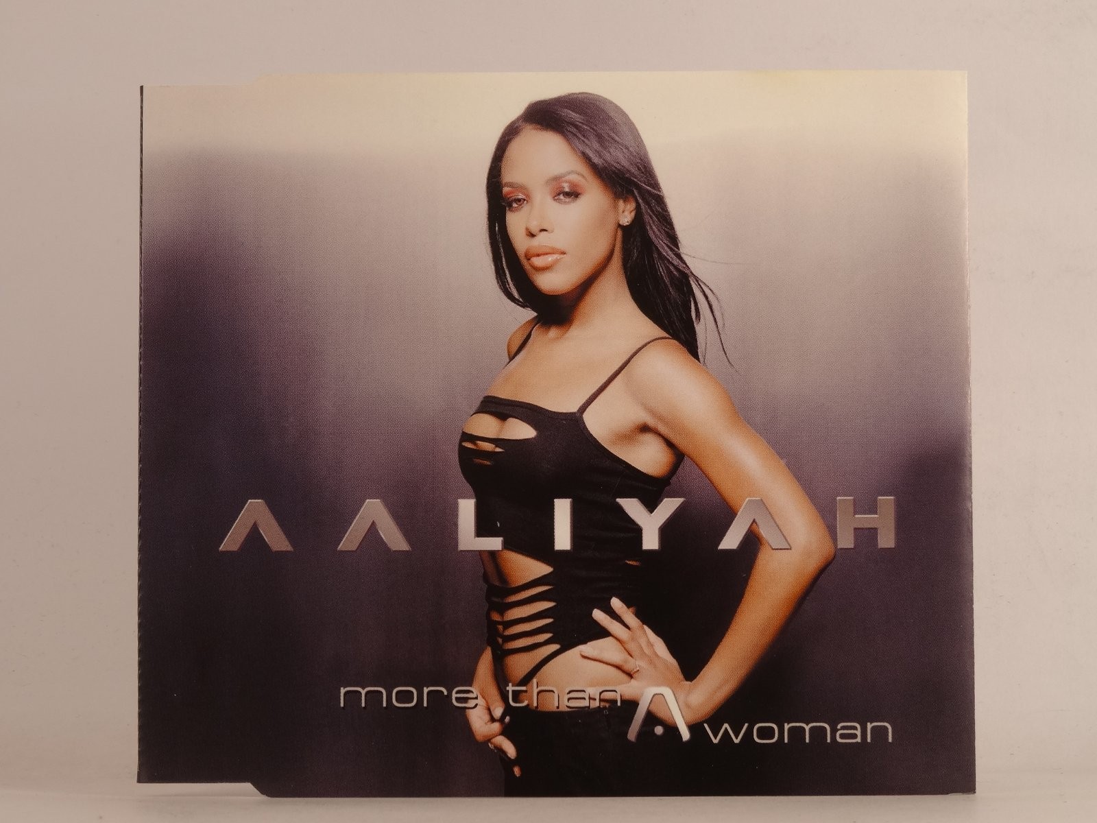 AALIYAH MORE THAN A WOMAN (G99) 4 Track CD Single plus Picture Sleeve BLACKGROUN