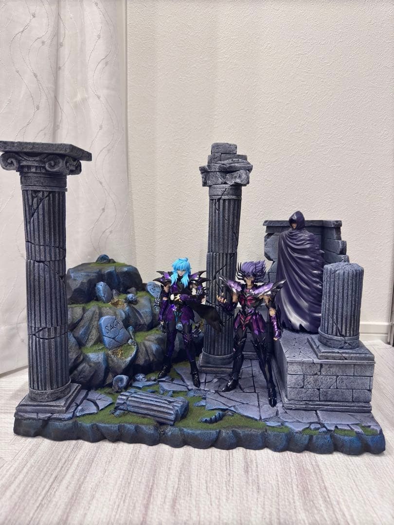 Sanctuary Graveyard Diorama for Saint Cloth Myth