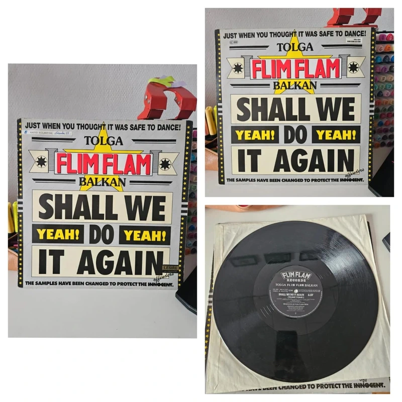 Vinyle Tolga – Flim Flam Balkan – Shall We Do It Again (Dance 80s)
