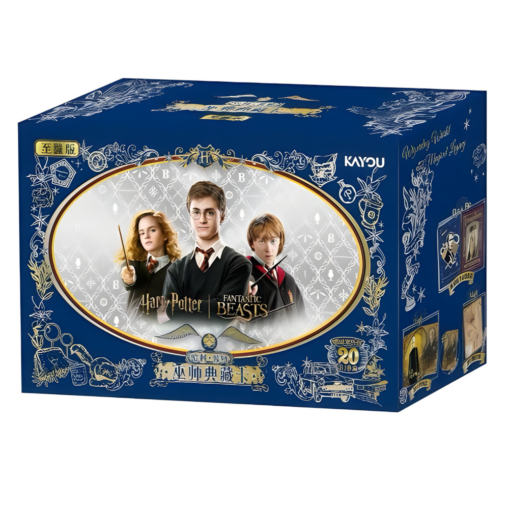 Carte collezionabili collezione Animali Fantastici KAYOU Harry Potter nuove scatola sigillata