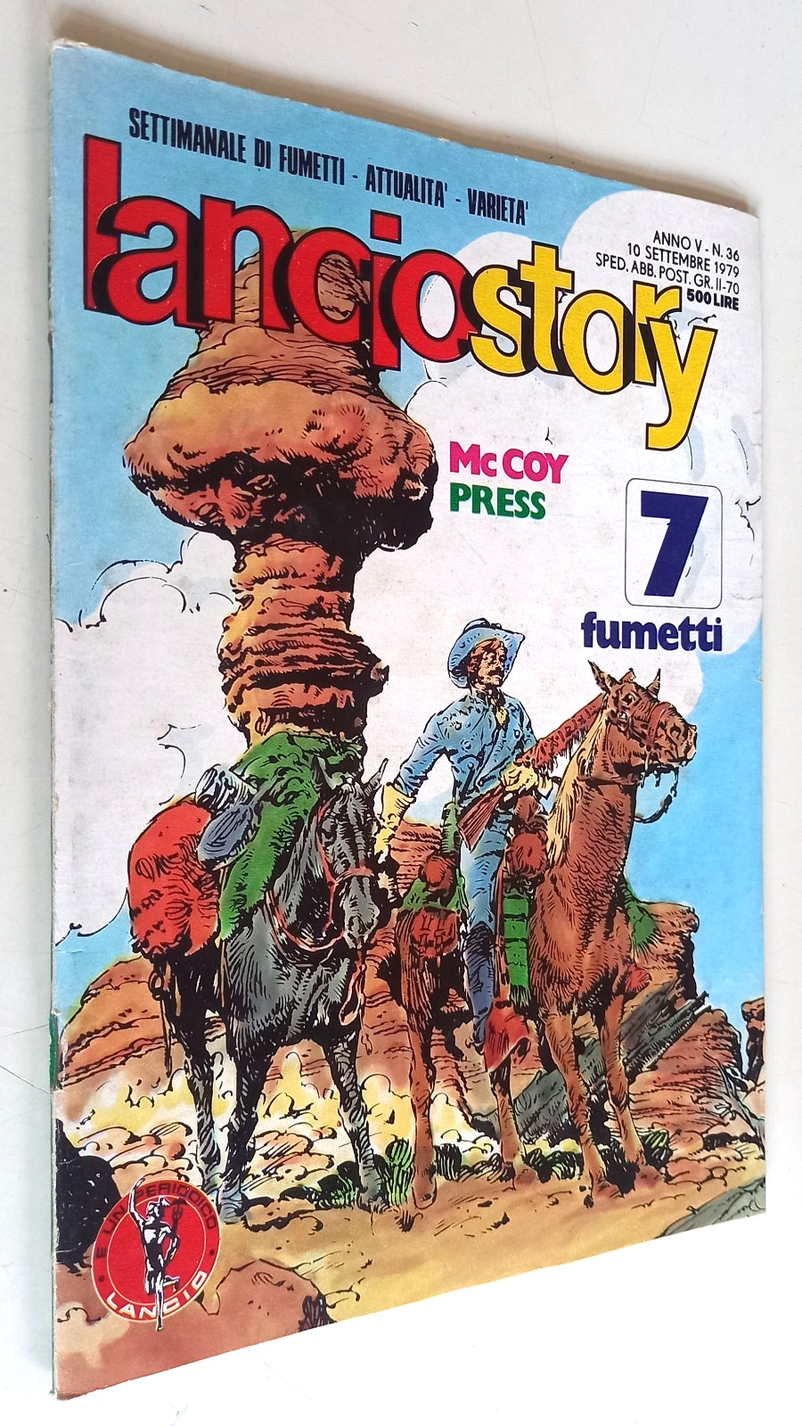 LANCIOSTORY N. 36 -10/9/1979 -calcio Pelè, Hunt/Mc Coy, Press..-Eura
