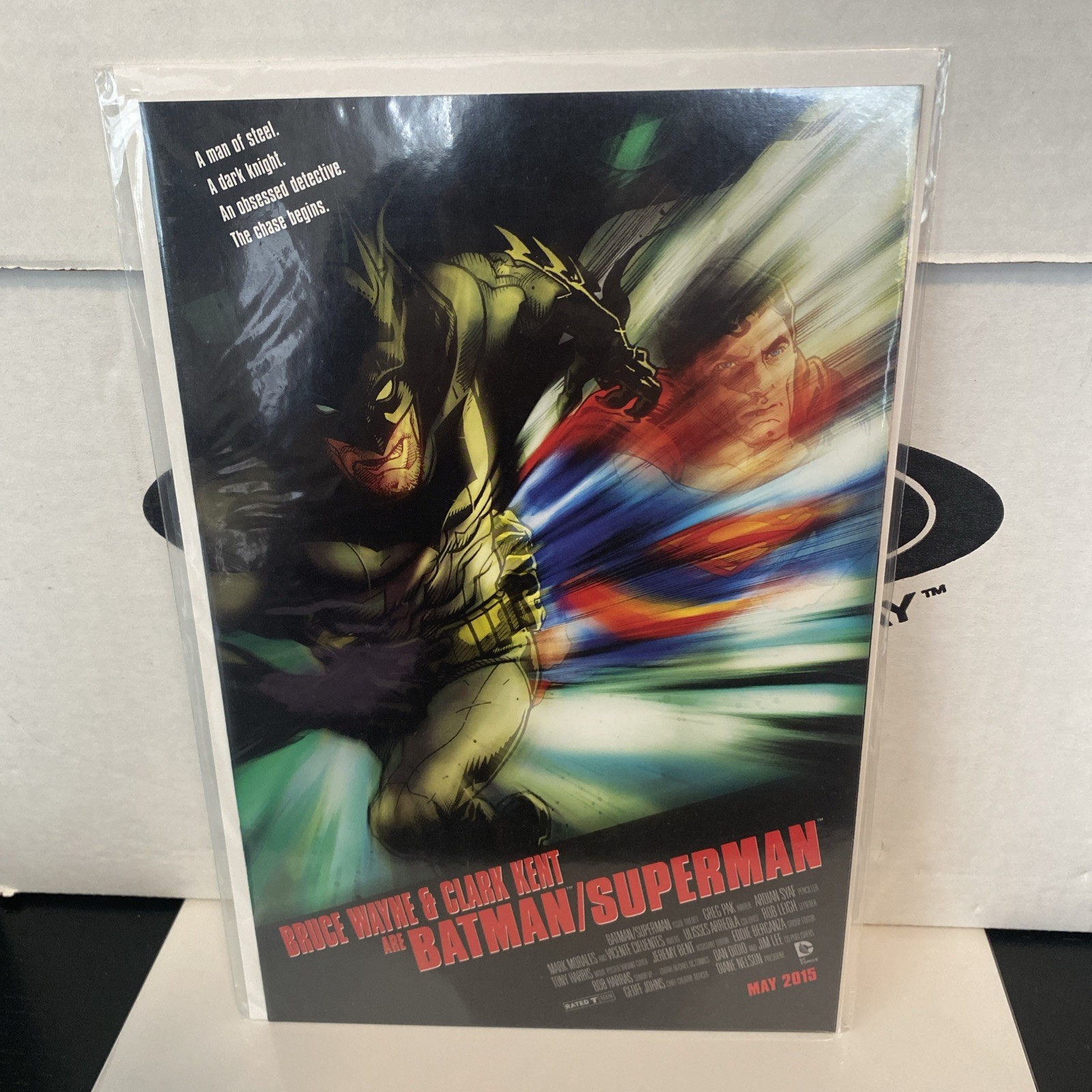 Batman Superman #20 - Variante poster film fuggitivo (DC Comics 2013)