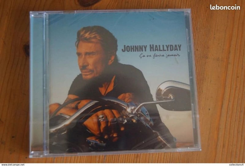 Johnny hallyday ca ne finira jamais cd neuf scelle 2008
