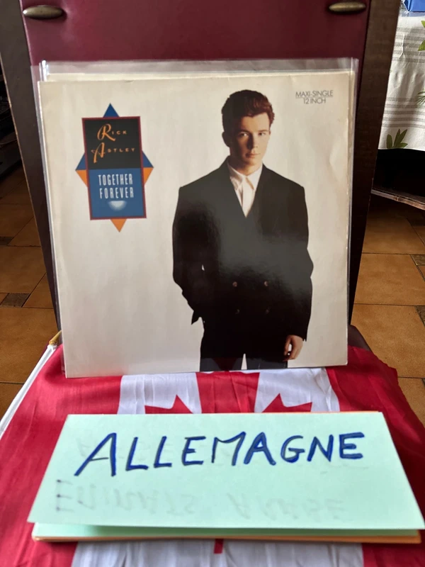 rick astley  allemagne 🇩🇪 rare