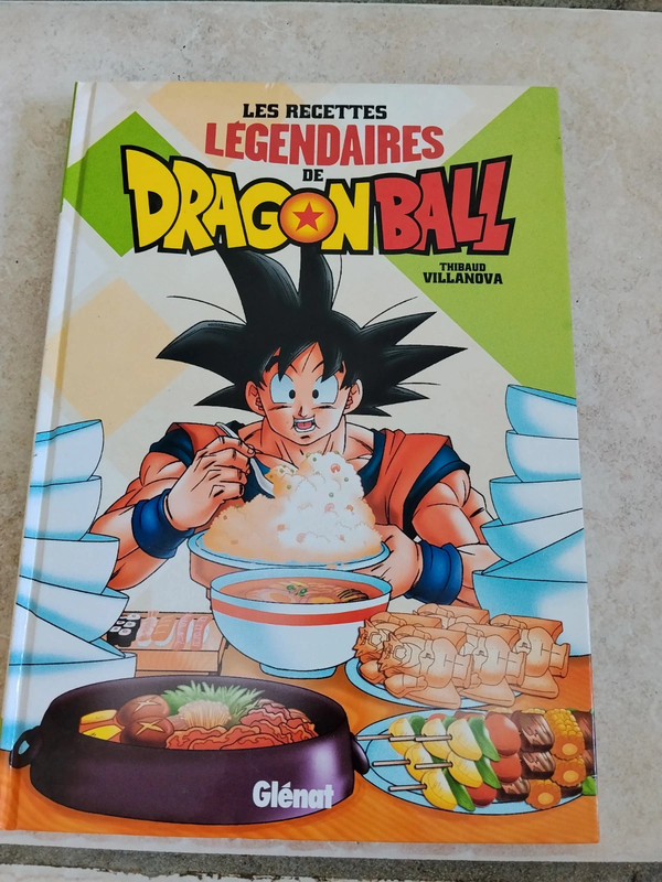 Livre de cuisine dbz