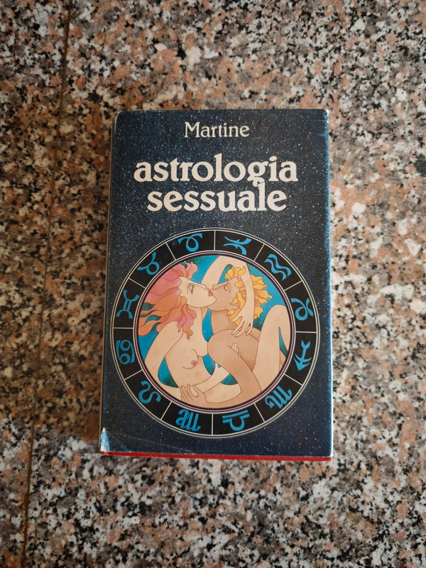 Libro Astrologia Sessuale Martine Sonzogno Vintage Anni 70