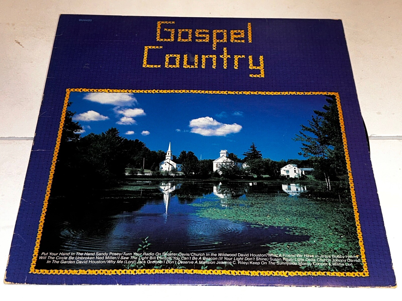 Gospel Country Gospel Music Record Album Vinyl Album 66G