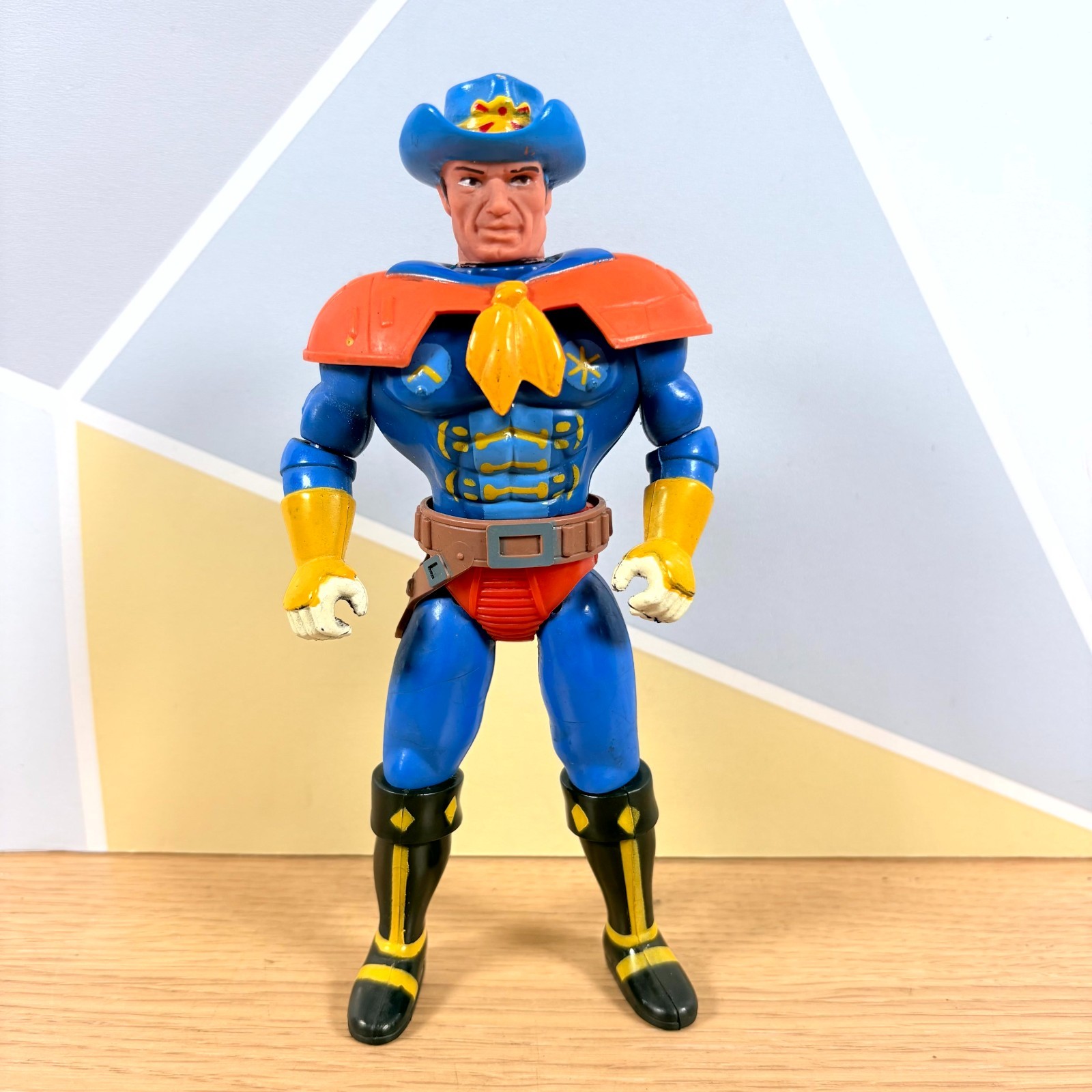 Modellino vintage Buck Meteor X-Changers Cosmic Cowboys giocattolo Acamas Toys