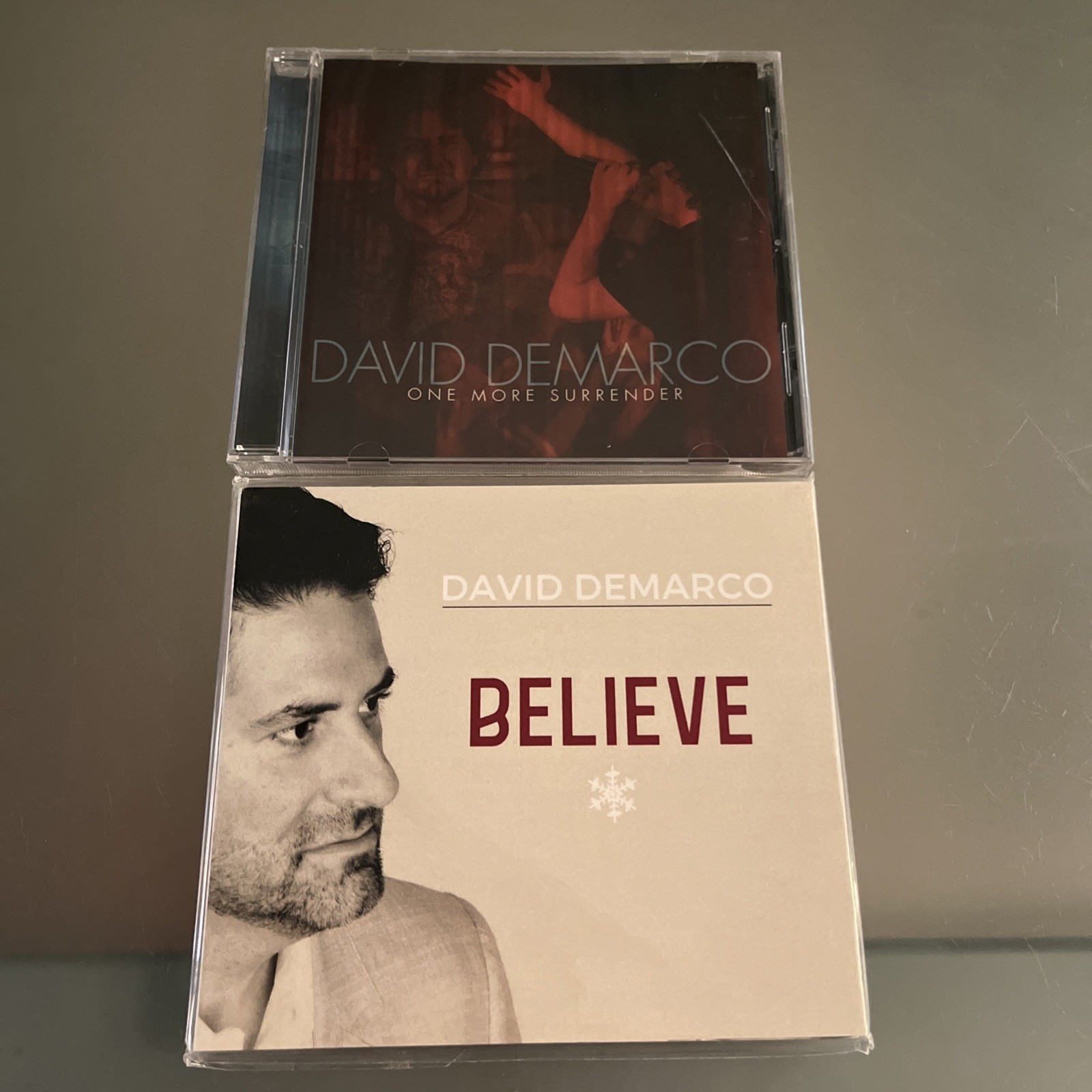 David Demarco 2 NEW 💿 LOT: One More Surrender & Believe- Both SEALED