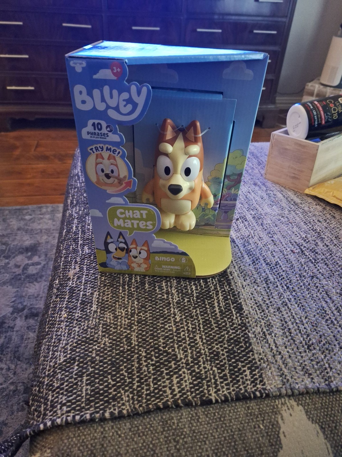 Bluey Chat Mates Bingo Modellino Parlante - 10 Frasi