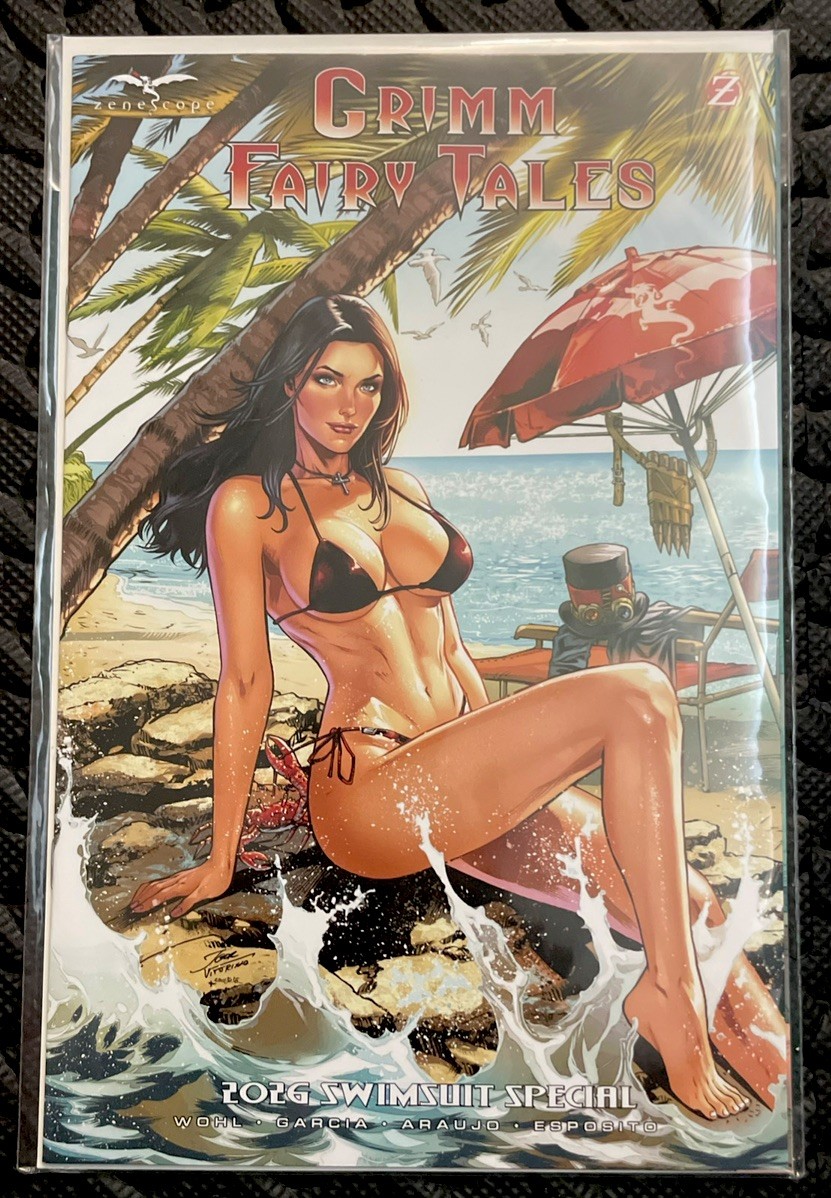 COSTUME DA BAGNO GRIMM FAIRY TALES 2026 SPECIAL #1 COVER IGOR VITORINO 