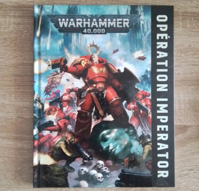 W40k, opération imperator, GW, livre de la boîte Armageddon
